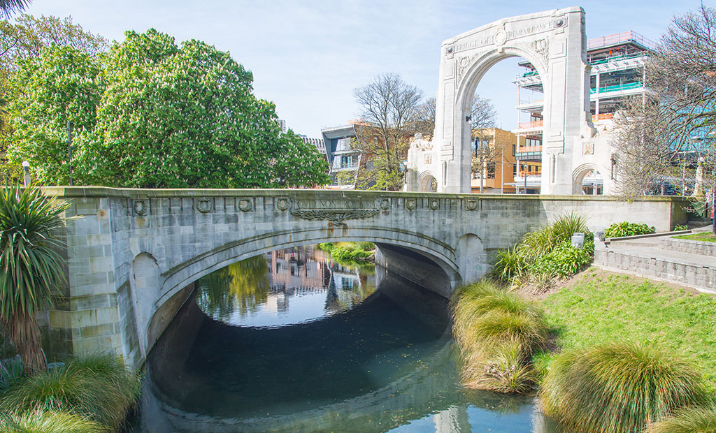 Memorial Arch, Christchurch, New Zealand
